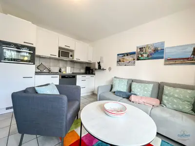 Cuxland-Fewo-Service - Haus Elbstrom Wohnung 11-Wohnzimmer