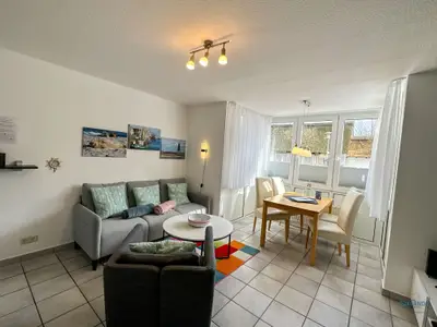 Cuxland-Fewo-Service - Haus Elbstrom Wohnung 11-Wohnzimmer
