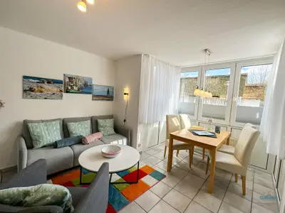 Cuxland-Fewo-Service - Haus Elbstrom Wohnung 11-Wohnzimmer