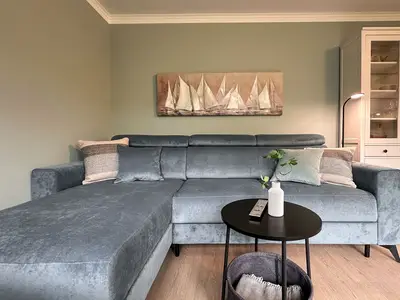 Stilvolles Wohn-/Esszimmer im Diekhus 1