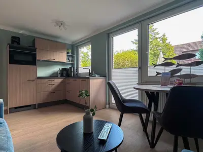 Offene Küche im Wohnraum