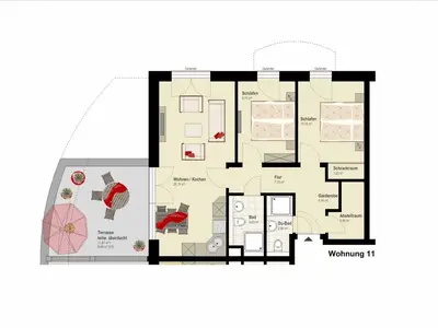 Ferienwohnung für 4 Personen (75 m²) in Cuxhaven 3/10
