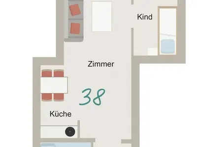 Ferienwohnung für 4 Personen (35 m²) in Duhnen 10/10