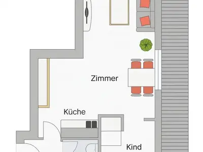 Ferienwohnung für 4 Personen (38 m²) in Duhnen 10/10