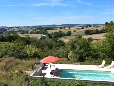 Aussicht vom Ferienhaus [Sommer]