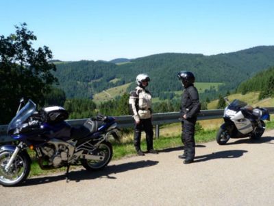 Motorradfahrer willkommen