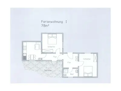 Ferienwohnung für 4 Personen (78 m²) in Dagebüll 10/10