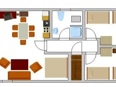 Ferienwohnung für 6 Personen (55 m²) in Dahme 2/10