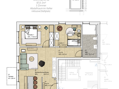 Ferienwohnung für 3 Personen (87 m²) in Dahme 8/10