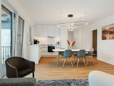 Ferienwohnung in Dahme – modern, mit Sauna, strandnah.