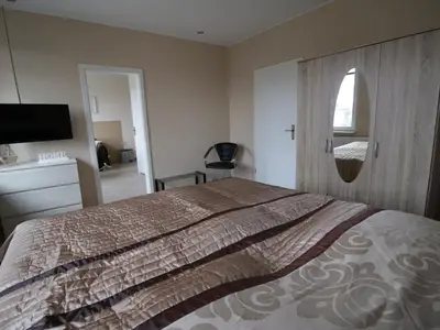 Vom Bett aus kann man schön relaxen und träumen.