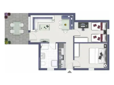 Ferienwohnung für 6 Personen (54 m²) in Dahme 5/5