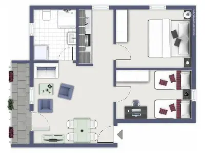 Ferienwohnung für 4 Personen (48 m²) in Dahme 5/5