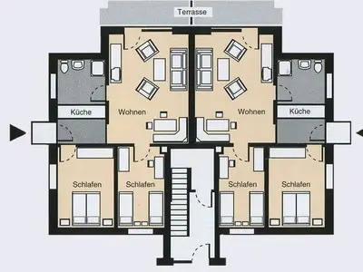 Ferienwohnung für 4 Personen (57 m²) in Dahme 9/9