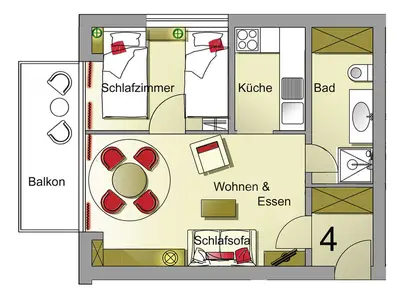 Ferienwohnung für 2 Personen (38 m²) in Dahme 10/10