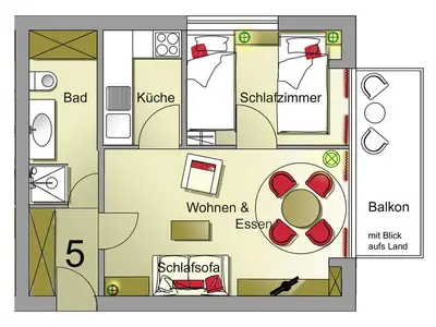 Ferienwohnung für 2 Personen (38 m²) in Dahme 9/10