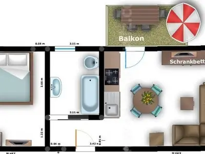 Ferienwohnung für 3 Personen (45 m²) in Dahme 8/10