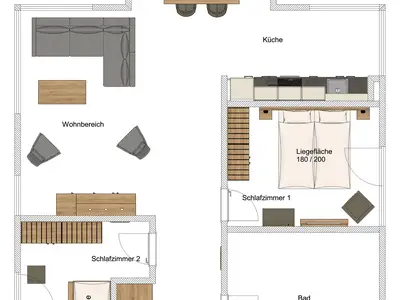 Ferienwohnung für 4 Personen (102 m²) in Dangast 5/10