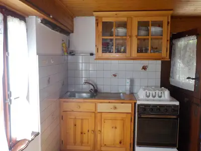 Küche mit Gas