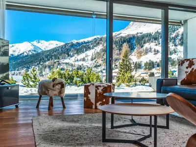 Wohnzimmer mit Panoramablick