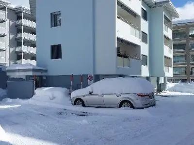 Blick aus Küchenfenster