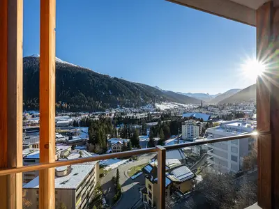 Balkon Winter