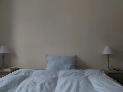 Schlafzimmer 2, Doppelbett.