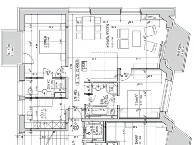 Ferienwohnung für 6 Personen (85 m²) in Davos Platz 3/6