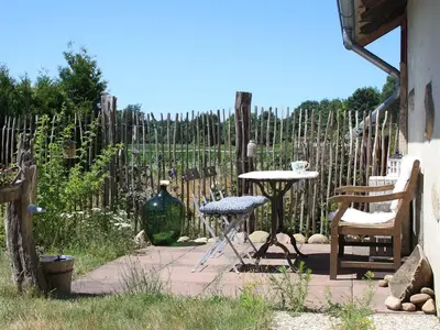 Landhaus Buck - Terrasse im Garten
