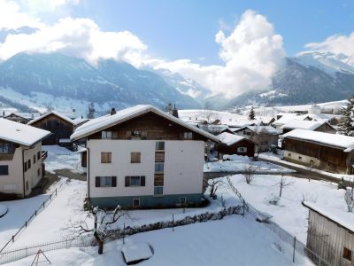 Ferienwohnung Quadra - Aussicht Winter