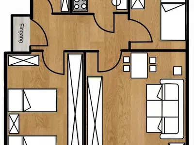 Ferienwohnung für 6 Personen (67 m²) in Stadt Delitzsch 2/10