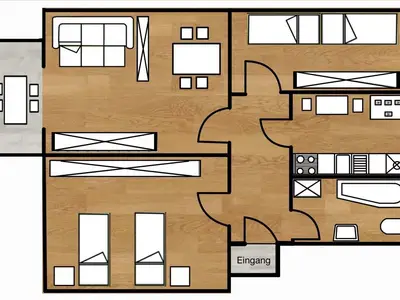 Ferienwohnung für 6 Personen (67 m²) in Stadt Delitzsch 10/10