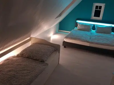 Schlafzimmer Dachgeschoss max. 4 Personen
