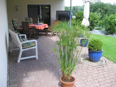 Terrasse / Garten zum Grillen