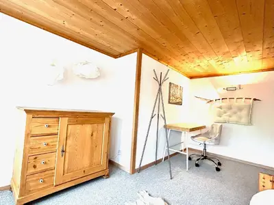 Büroecke im Einzelzimmer