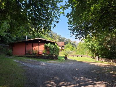 Chalet im Grünen, Parkplatz am Haus