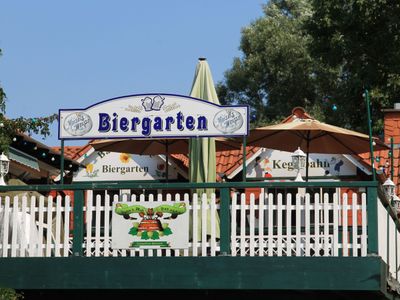 Biergarten Dachterrasse vorn