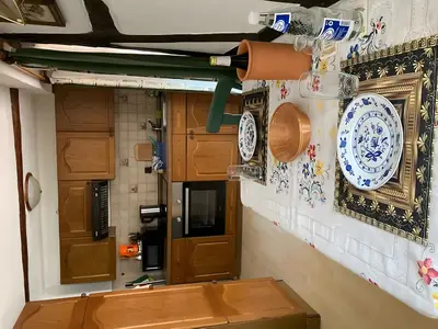 KITCHEN, INSIDE, OUTSIDE