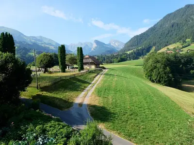 Aussicht von Balkon Süd