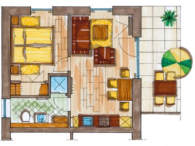 Ferienwohnung für 2 Personen (43 m²) in Dierhagen (Ostseebad) 2/10