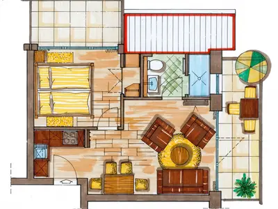Ferienwohnung für 2 Personen (39 m²) in Dierhagen (Ostseebad) 2/10