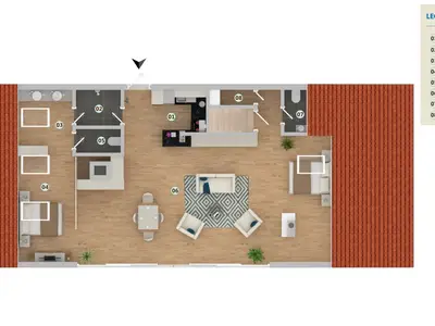 Ferienwohnung für 4 Personen (100 m²) in Dießen Am Ammersee 2/10