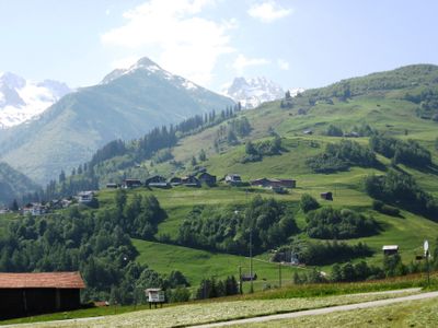 Aussicht Wohnzimmer (Süd/Ost)