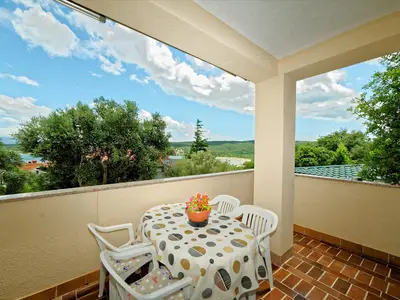 Ferienwohnung für 3 Personen (40 m²) in Dobrinj 1/10