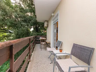 outside