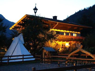 Moarbauer Dorfgastein Haus Abend