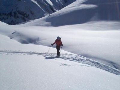 Skitour am Hausberg