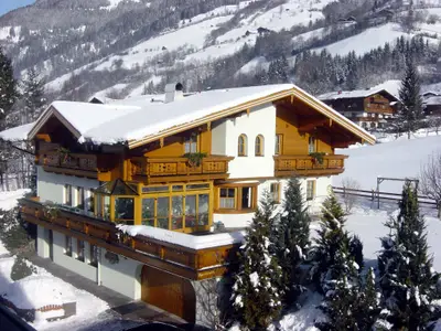 Dorfgastein-Gästehaus-Alpina-Haus-Winter