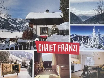 Chalet Franzi Winter Postkarte