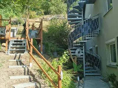 Treppen Zugang zur Wohnung